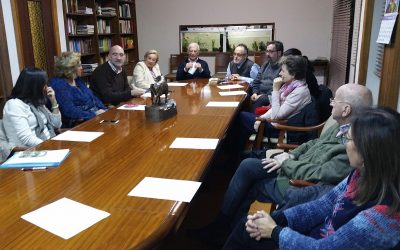 La comunidad salesiana dialoga con la Junta de la Asociación María Auxiliadora